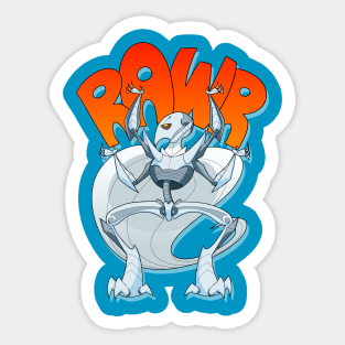 Rawr Sticker